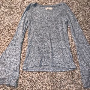 hollister gray sweater